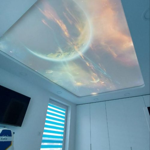 Įtempiamos lubos su nuotraukų spausdinimu